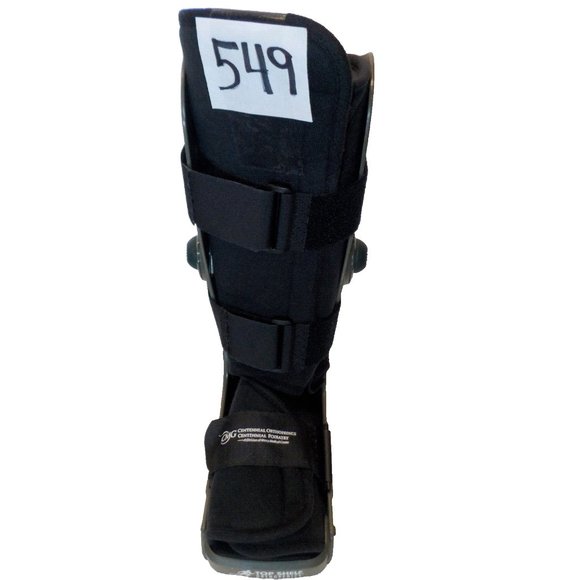 Top Shelf Orthopedics Ankle Walker w/ Air Foot Cast Medical Boot Size Medium - Picture 1 of 6